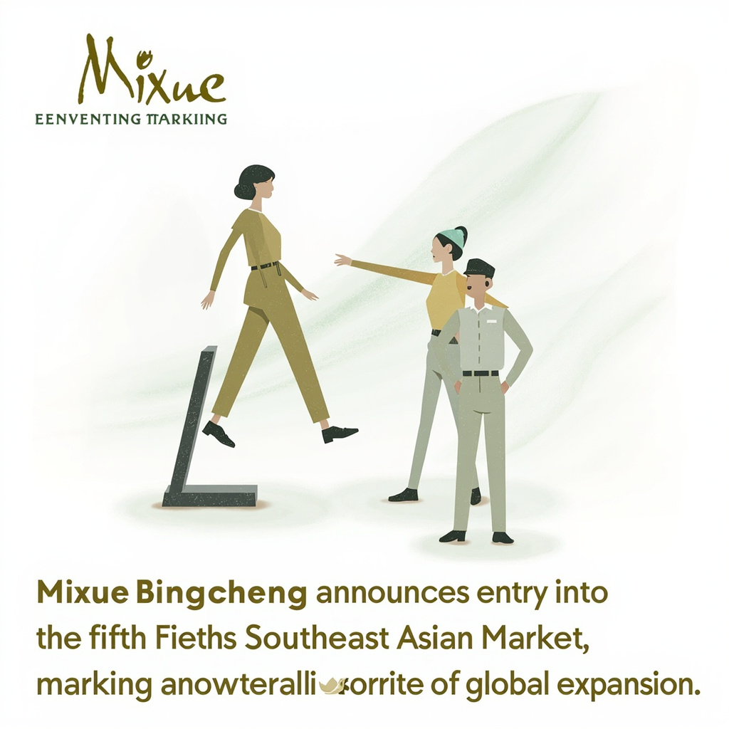 蜜雪冰城宣布进入东南亚第五个国家，品牌出海再下一城